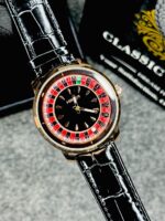 Premium Casino Watch Rose Gold Black