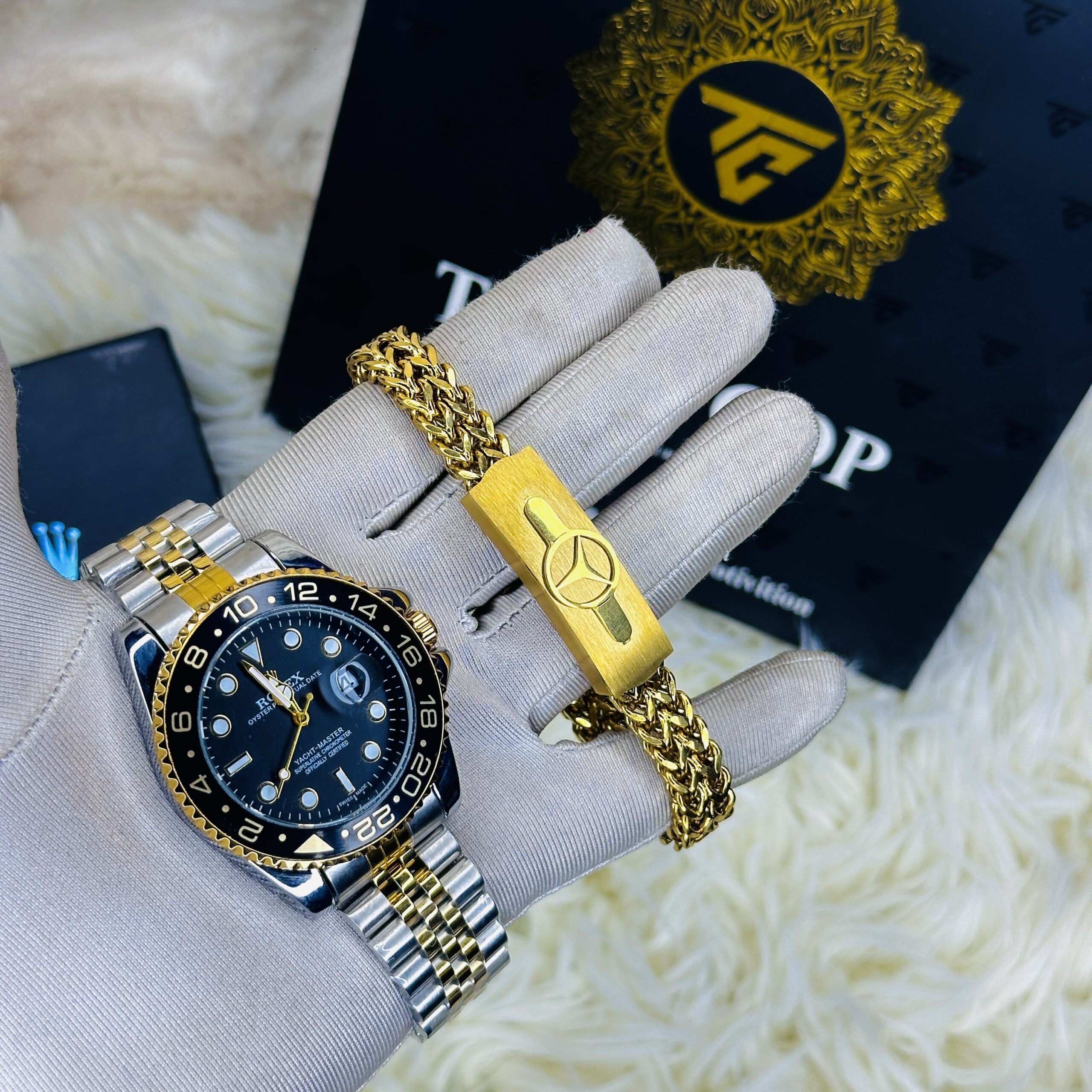 img_4069-2 Premium Quality Man Luxury Watch And Braclet - Image 1