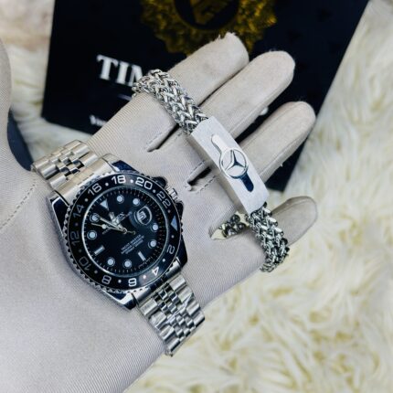 RLX Premium Watch And Braclet Set