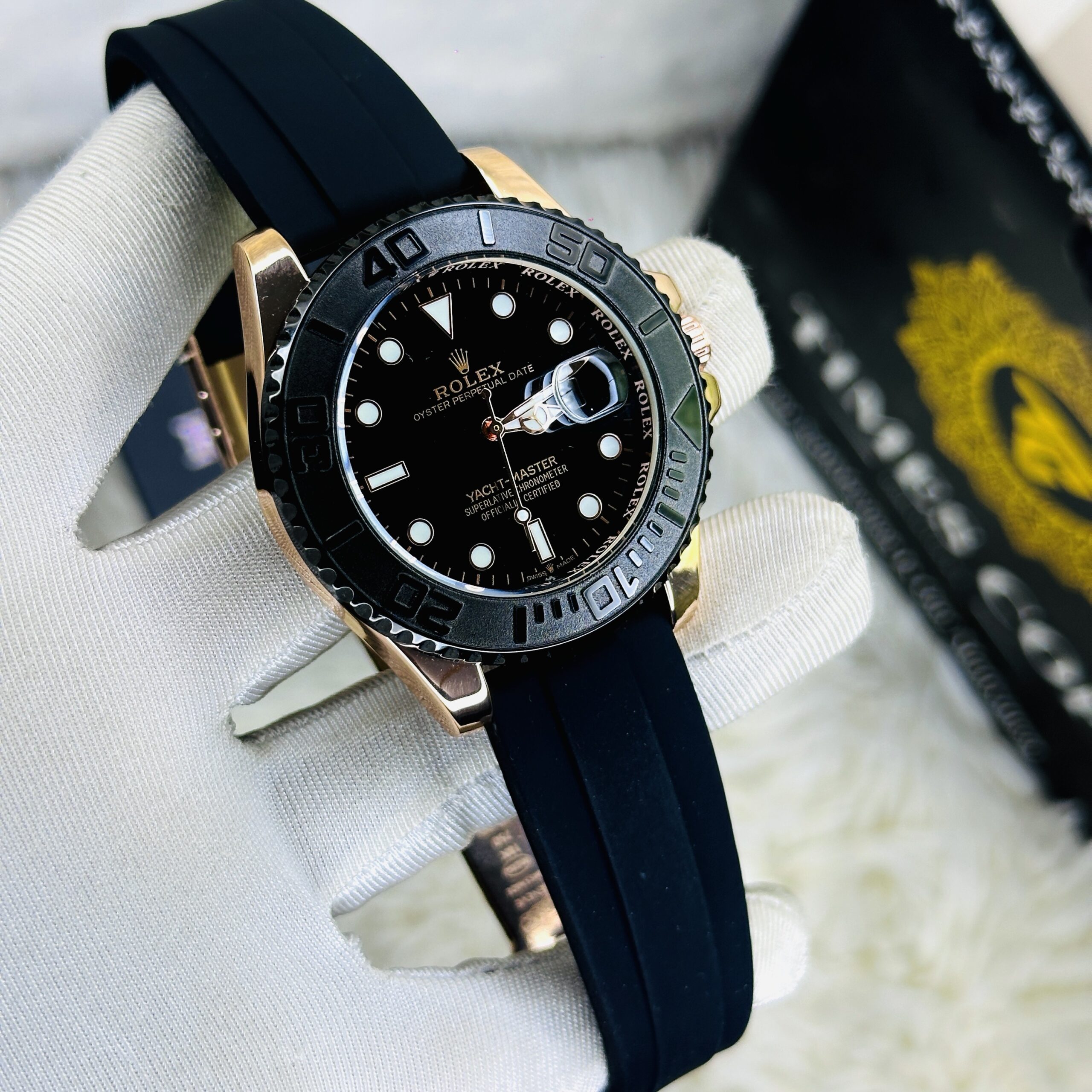 img_4809 RLX YACHT MASTER MAN LUXURY WATCHES - Image 1