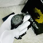 Full Black RLX Yach Submarine Watches & Bracelet Combo - Image 7