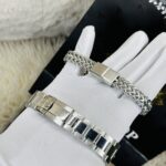 Silver White RLX Yach Submarine Watches & Bracelet Combo  - Image 5