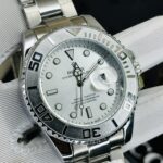 Silver White RLX Yach Submarine Watches & Bracelet Combo  - Image 2