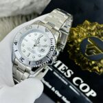 Silver White RLX Yach Submarine Watches & Bracelet Combo  - Image 3
